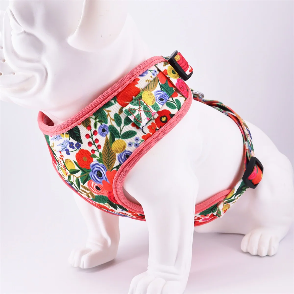 Classic Floral Dog Harness and Leash Set | PetPal365