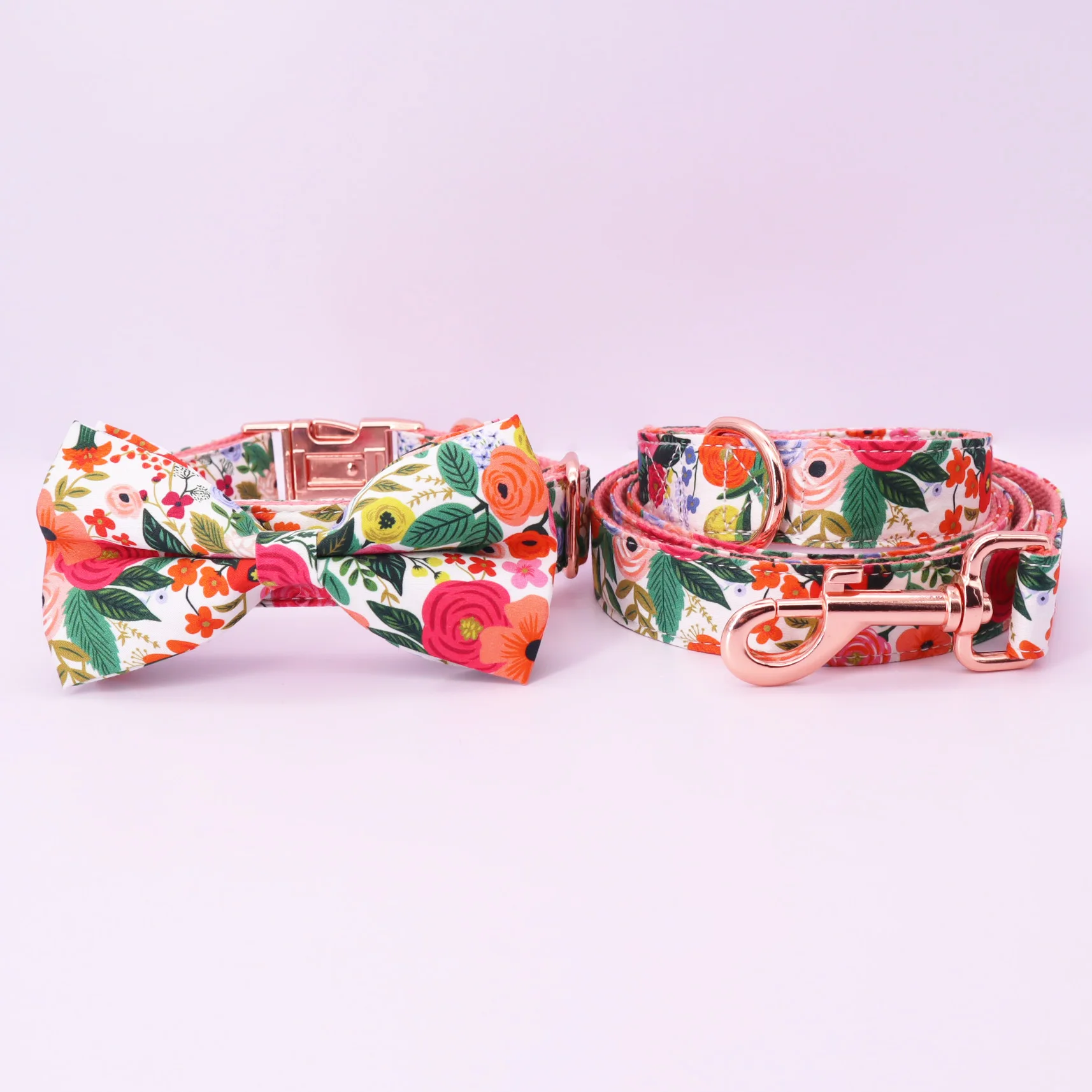 Classic Floral Dog Harness and Leash Set | PetPal365
