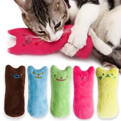 Teeth Grinding Catnip Toys Funny Interactive | PetPal365