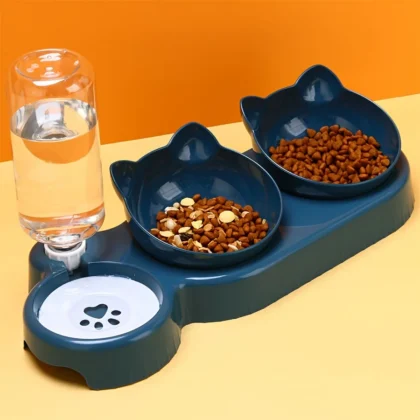 Pet Bowls With Water Feeder | PetPal365