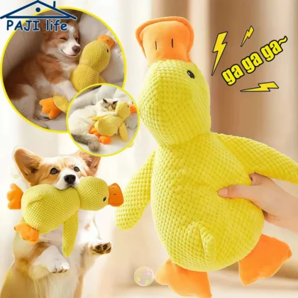 Duck Squeaky Dog Toy (Durable Plush) | PetPal365