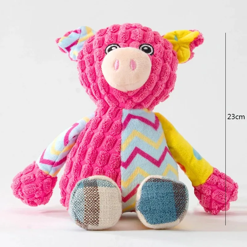 Interactive Squeaky Plush Pet Toy | PetPal365