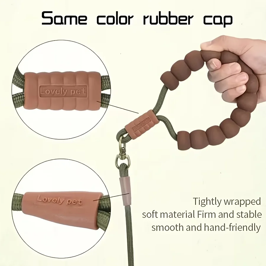 Round Dog Leash Heavy Duty Rope | PetPal365