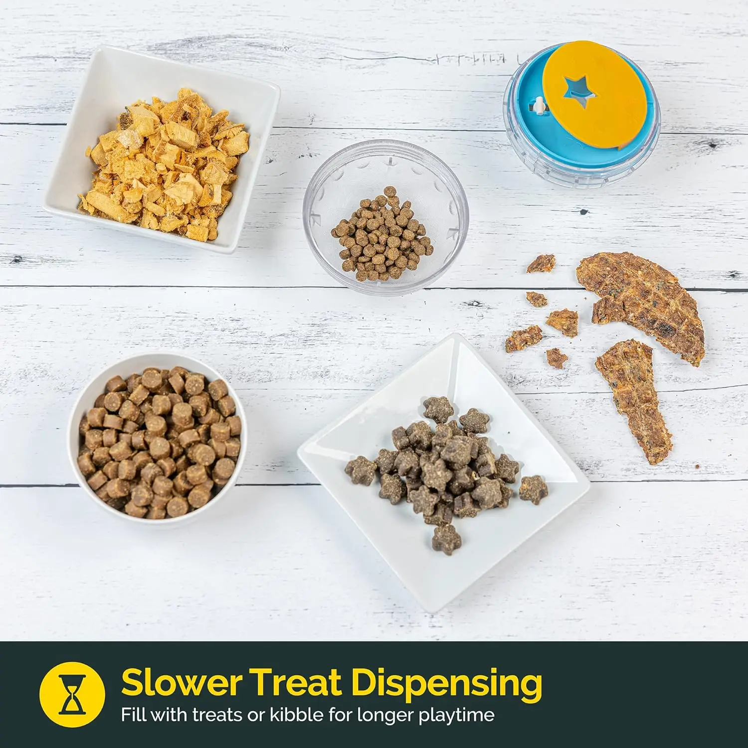 IQ Treat Ball Dog Treat Dispenser | PetPal365