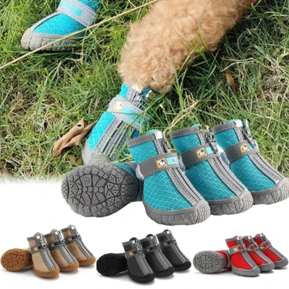 Dog Shoes Non-Slip Soles Thick Plush | PetPal365