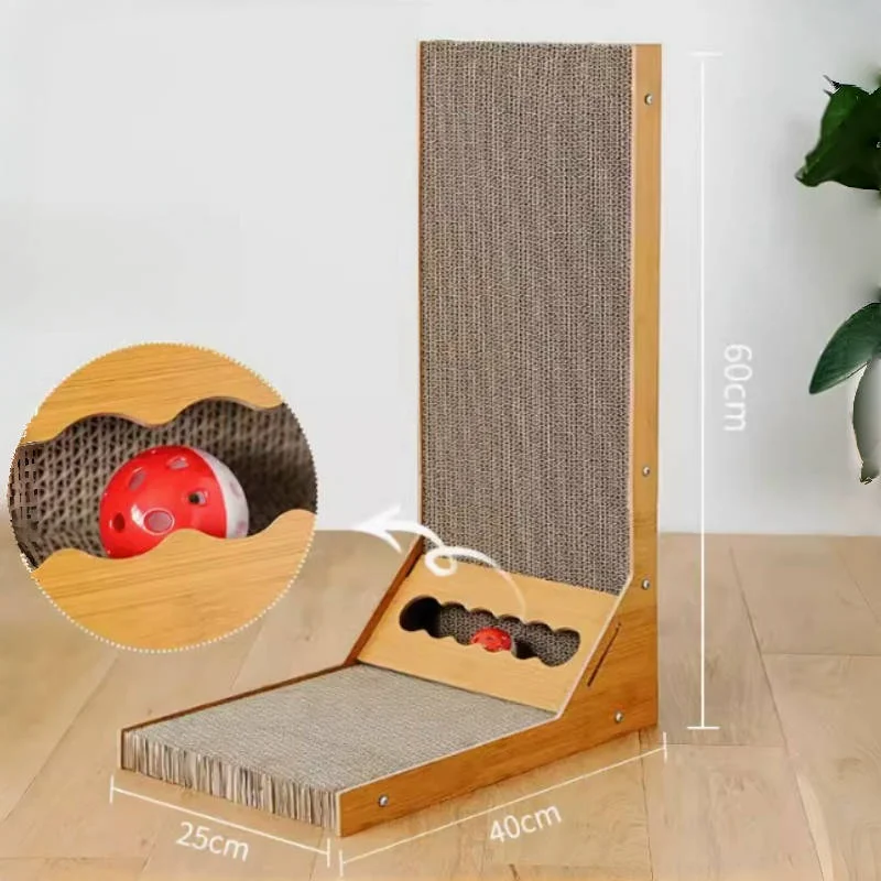 Cat Scratching Post Cat Scratching Board Wooden | PetPal365