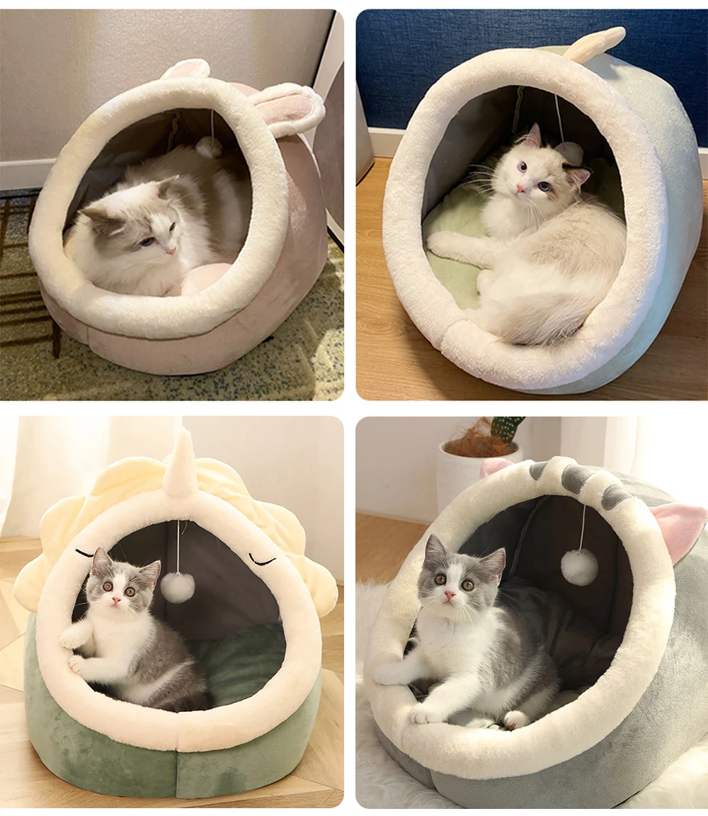 Deep Sleep Cat Bed Cartoon Pet | PetPal365