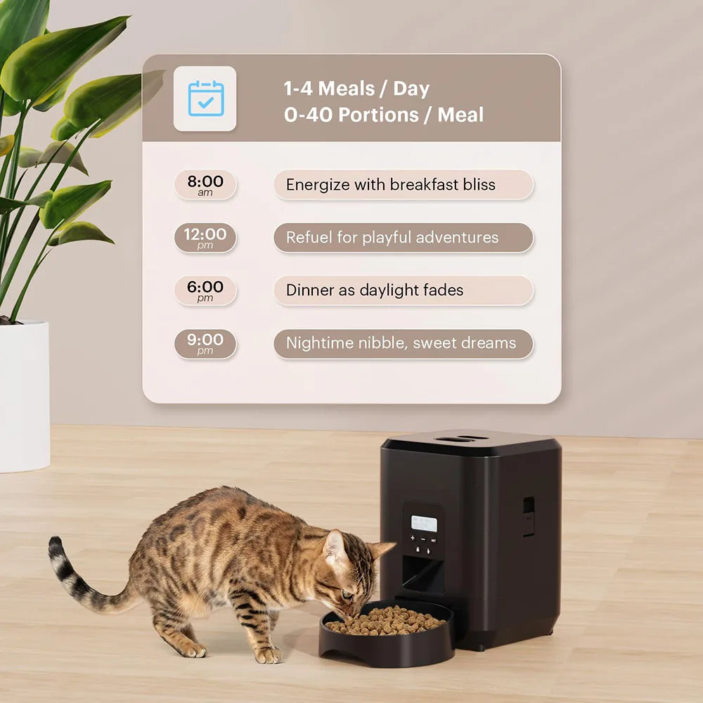 Smart Pet Feeder Automatic Cat Feeder | PetPal365