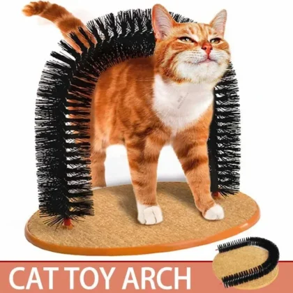Cat Toy Arch Self Groome Pamper | PetPal365