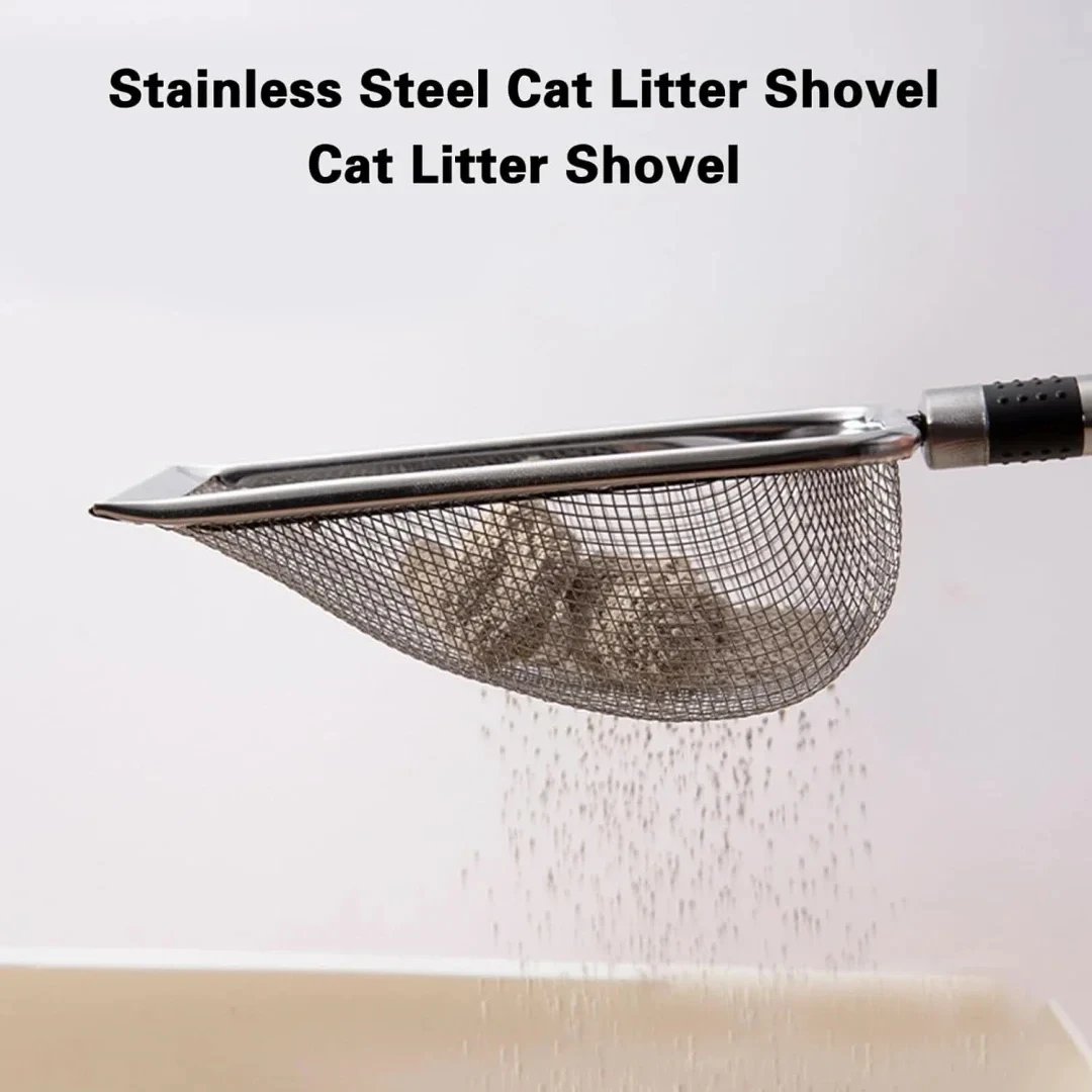 Stainless Steel Cat Litter Scoop - Image 6