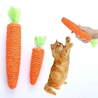 Cat Toy Carrot Sound Pet Products