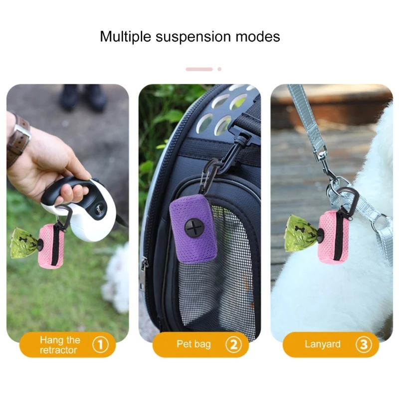 Dog Poop Pickup Bag Holder Pet - Image 5