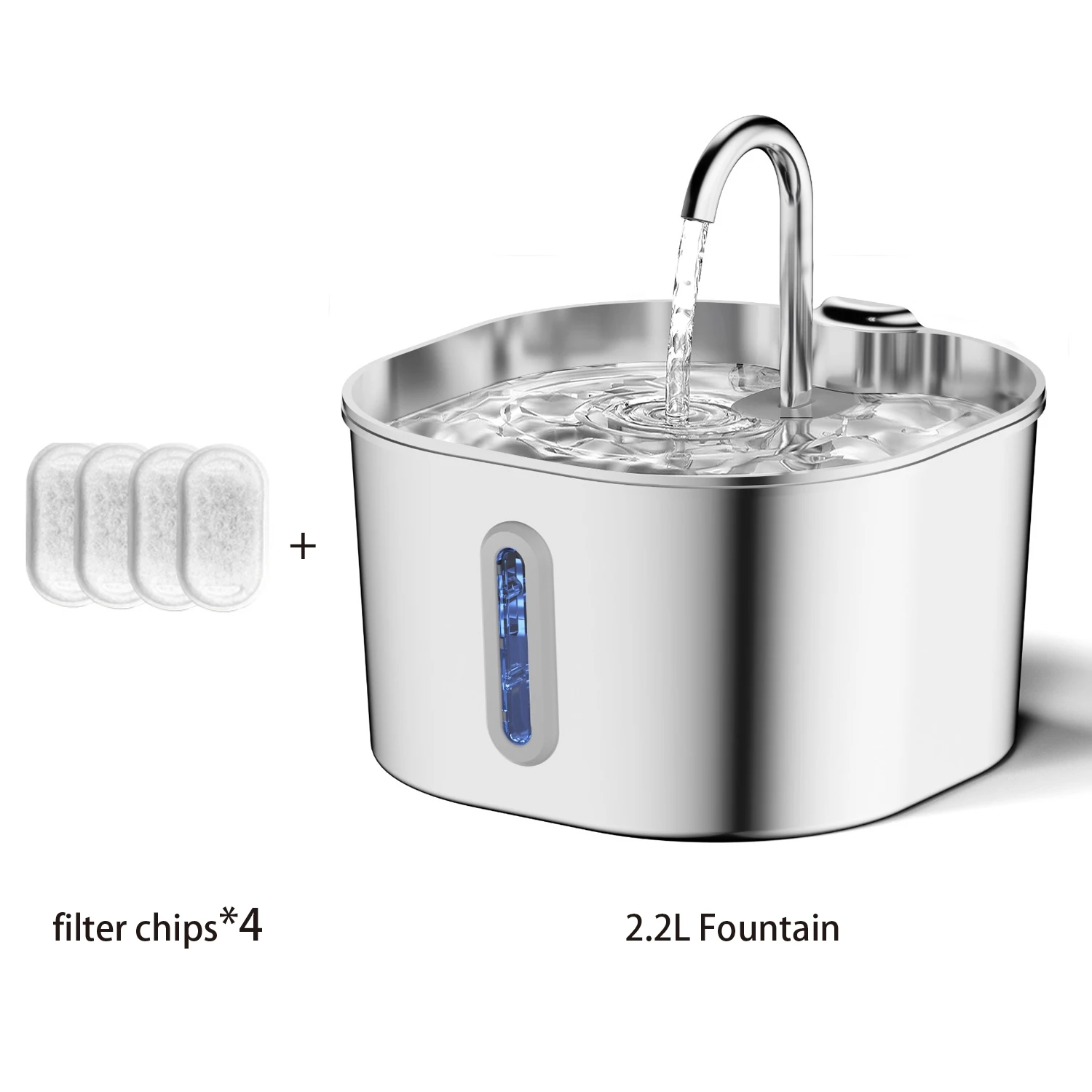 ZYFeeder 2.2L Automatic Cat Water Fountain | PetPal365