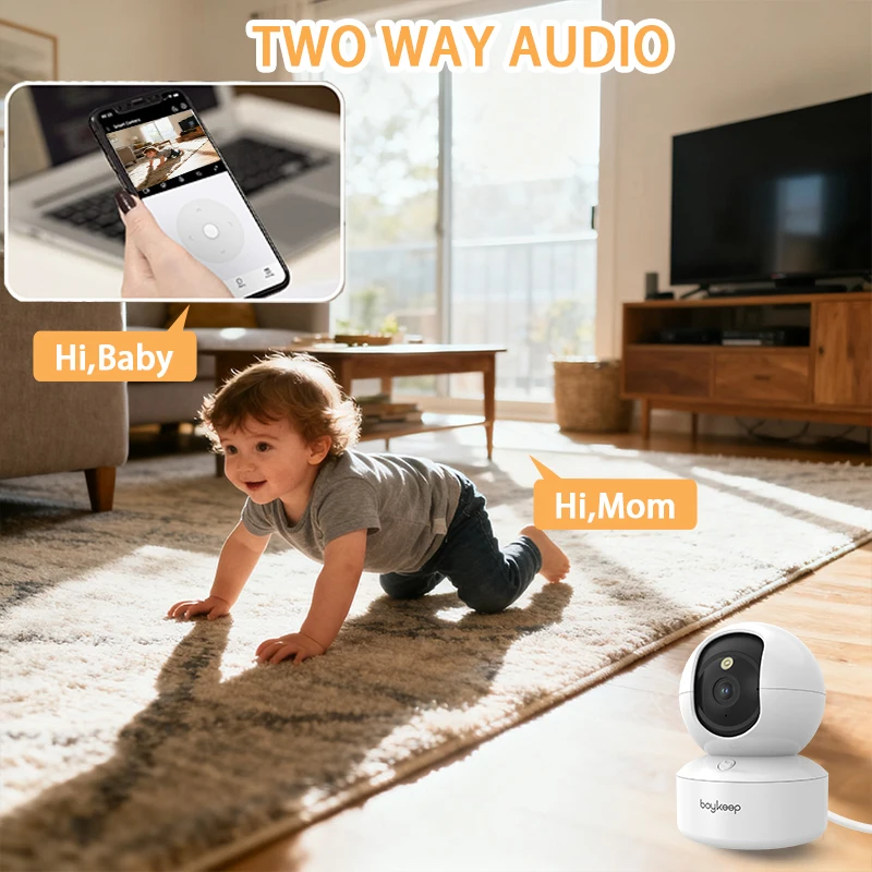 Boykeep 2K Pet Dog Camera with | PetPal365