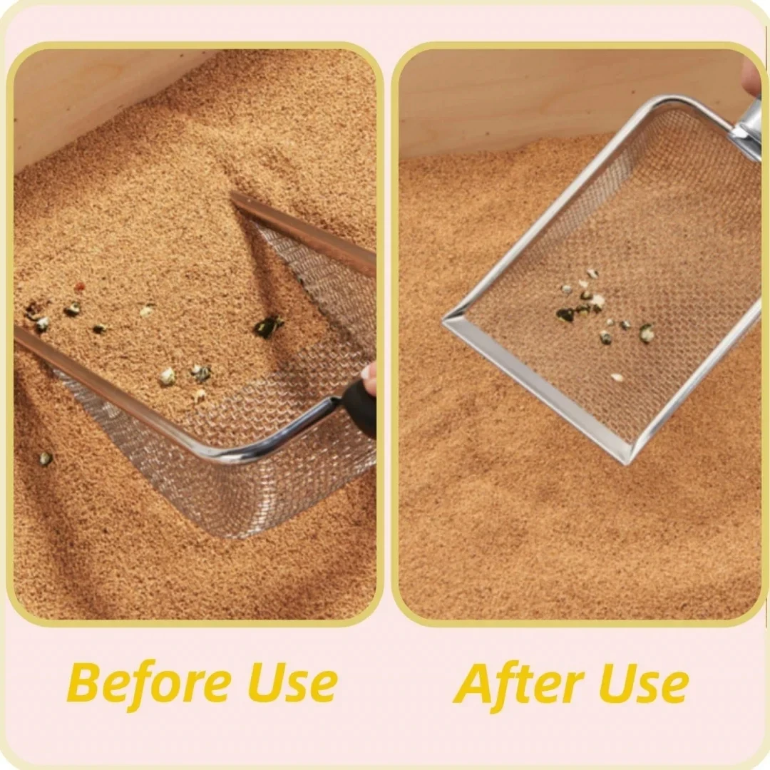 Stainless Steel Cat Litter Scoop - Image 3