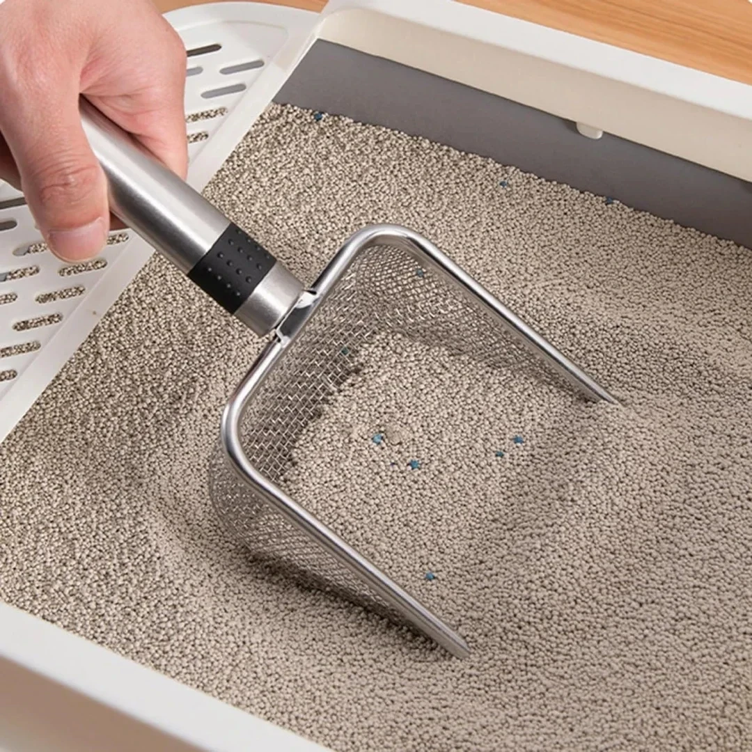 Stainless Steel Cat Litter Scoop - Image 2