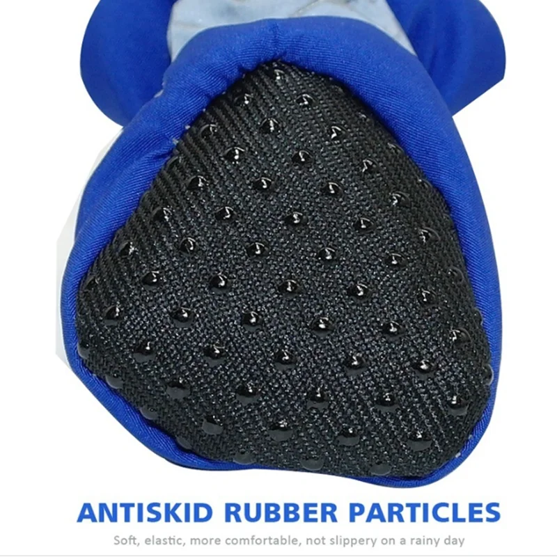 4pcs/set Waterproof Pet Dog Shoes Anti-slip - Image 4