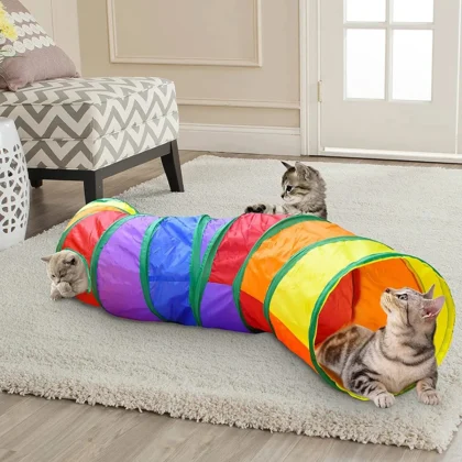 Cat Tunnel Tube Foldable Cat Toys | PetPal365