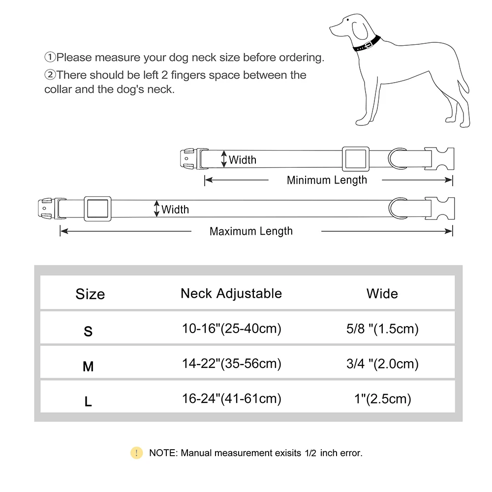 Custom Dog Collar Dog Durable Nylon - Image 6