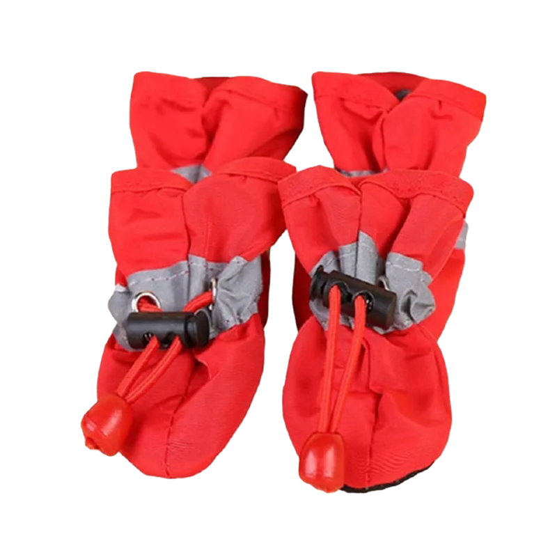 4pcs/set Waterproof Pet Dog Shoes Anti-slip - Image 8
