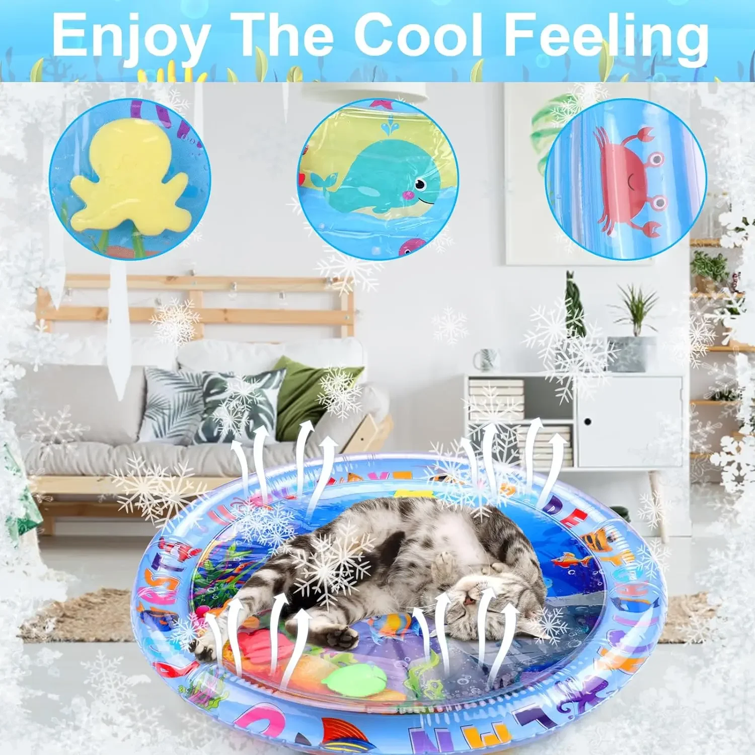 Water Sensory Play Mat Thickened Inflatable - Image 2
