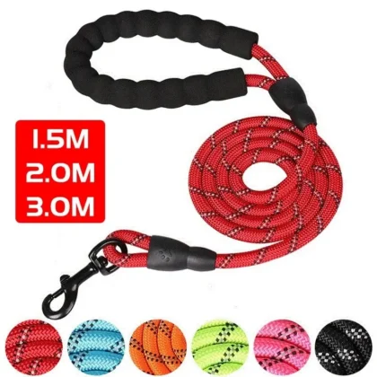 Reflective Dog Leash With Comfortable Padded