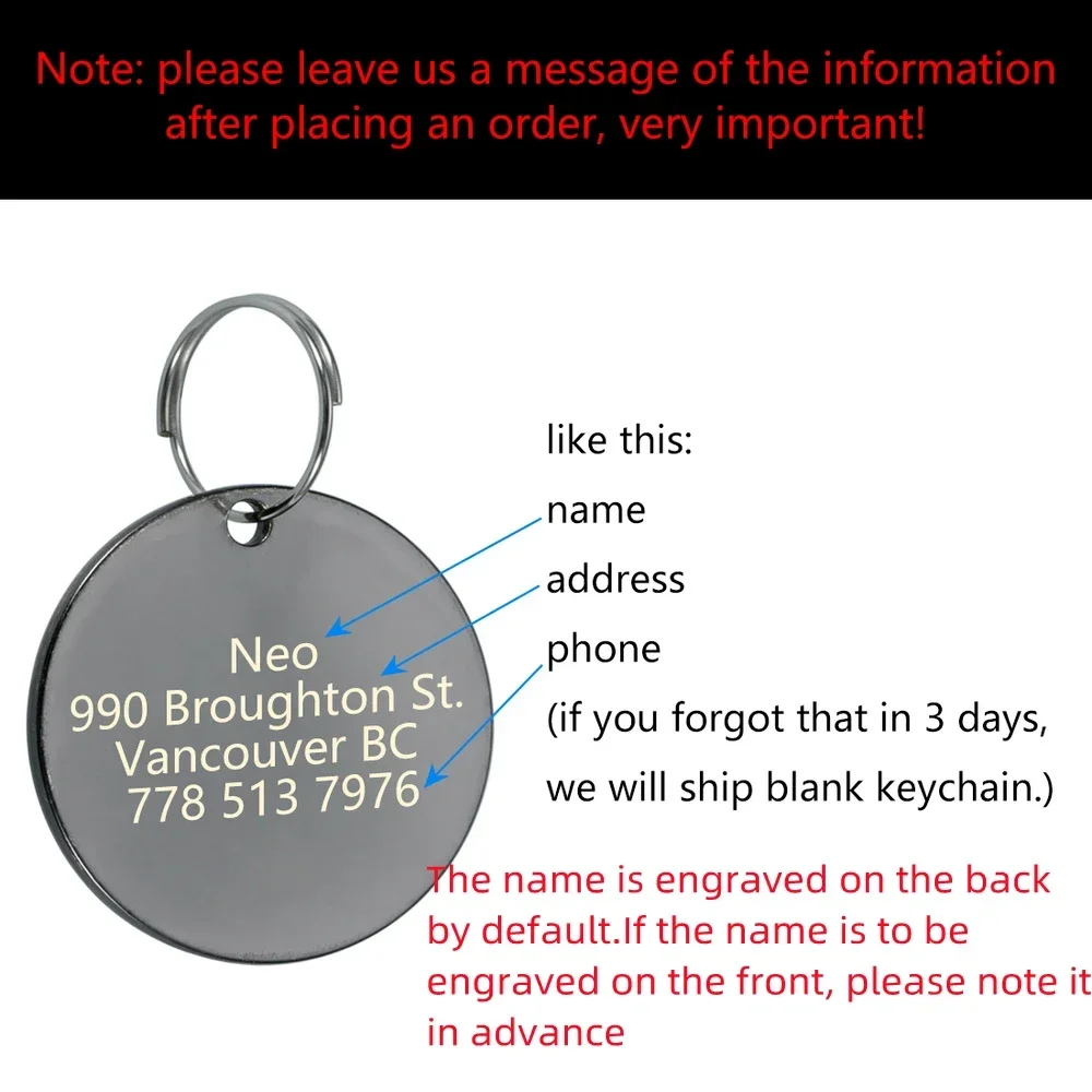 VIP Pets ID Tag Customizable Engraved | PetPal365