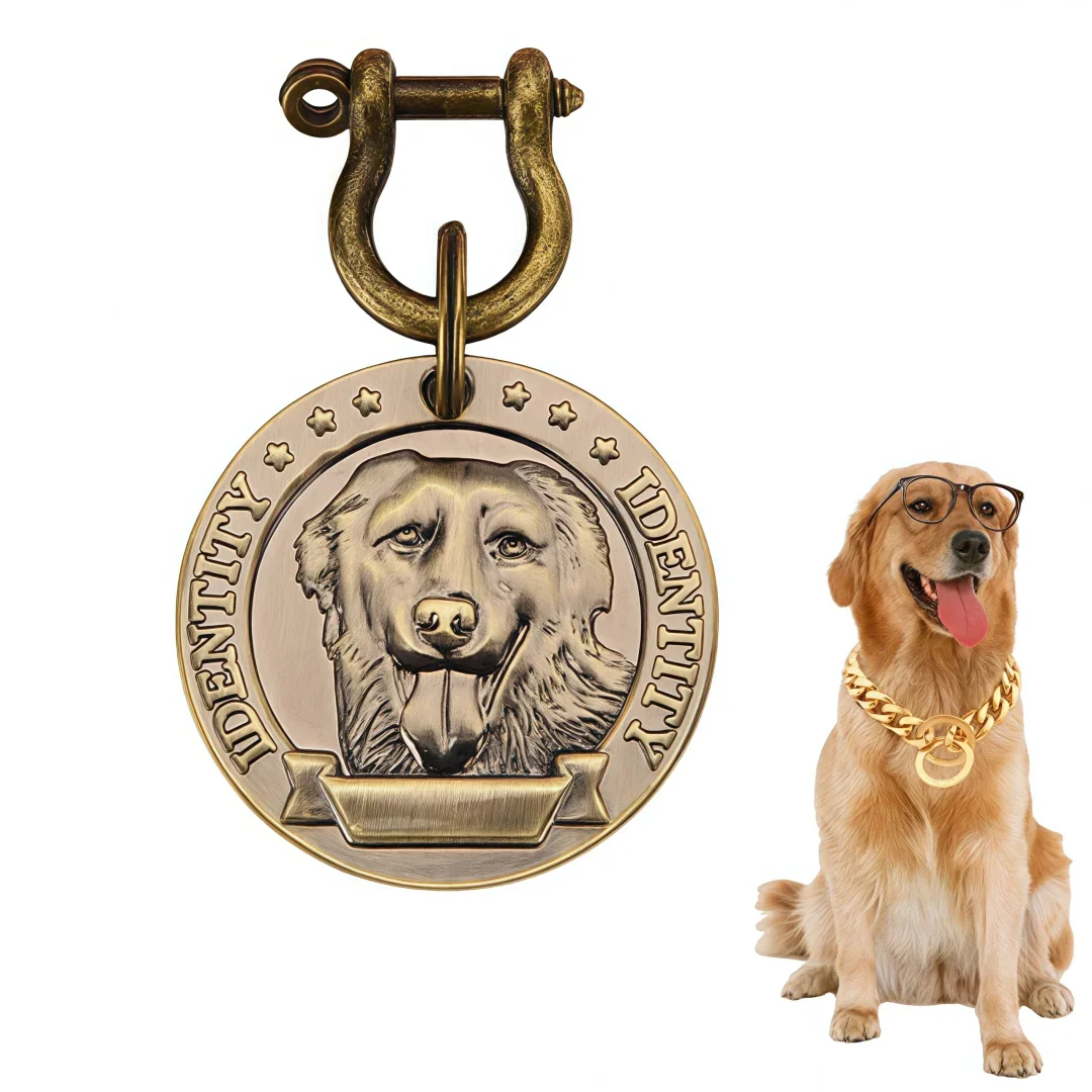 VIP Pets ID Tag Customizable Engraved | PetPal365