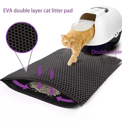 Cat Litter Mat With Gift Double