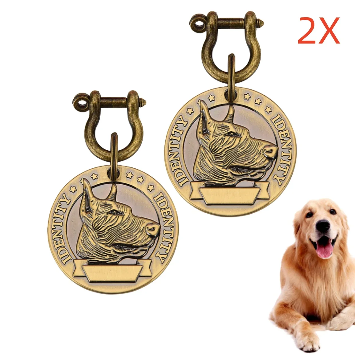 VIP Pets ID Tag Customizable Engraved | PetPal365