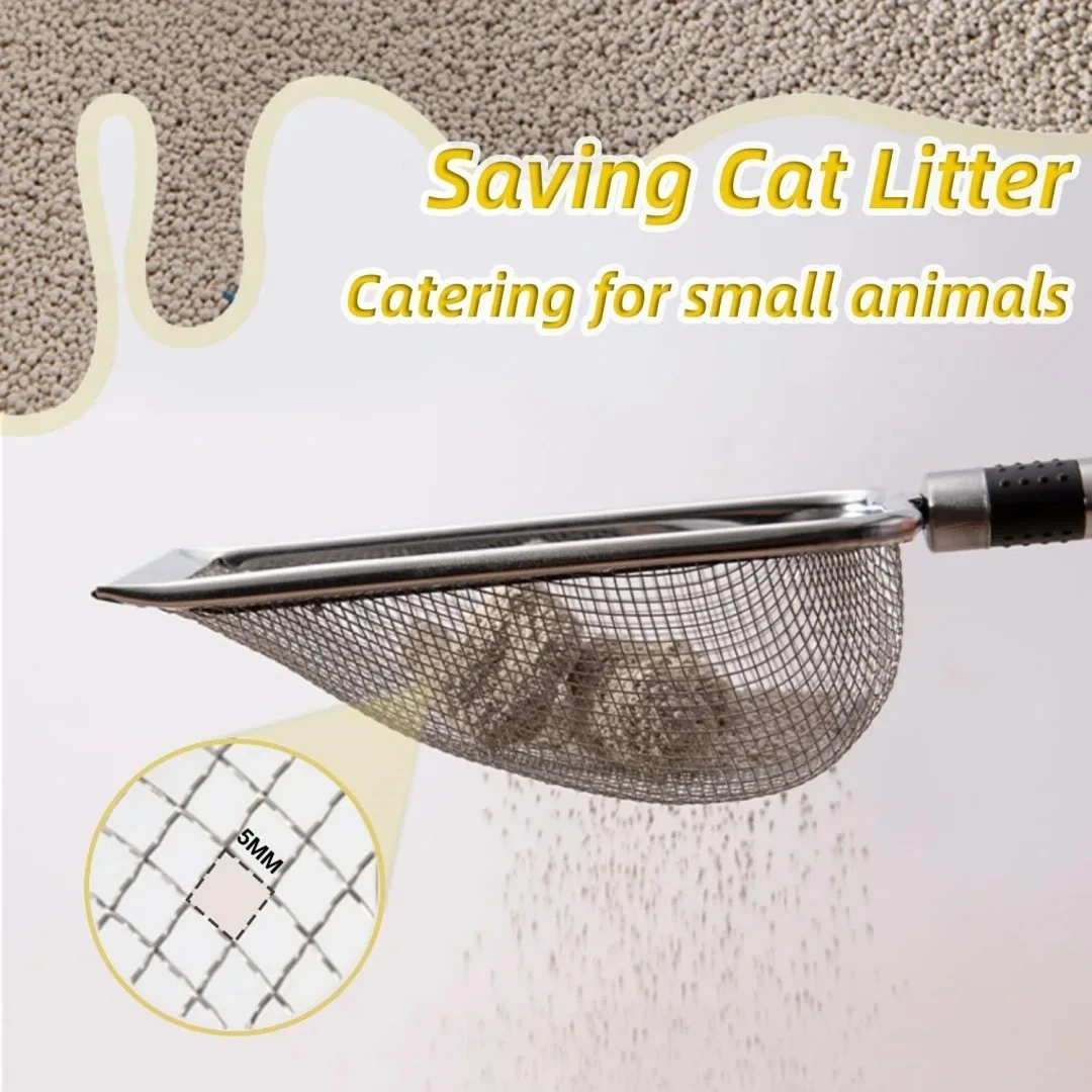 Stainless Steel Cat Litter Scoop - Image 4