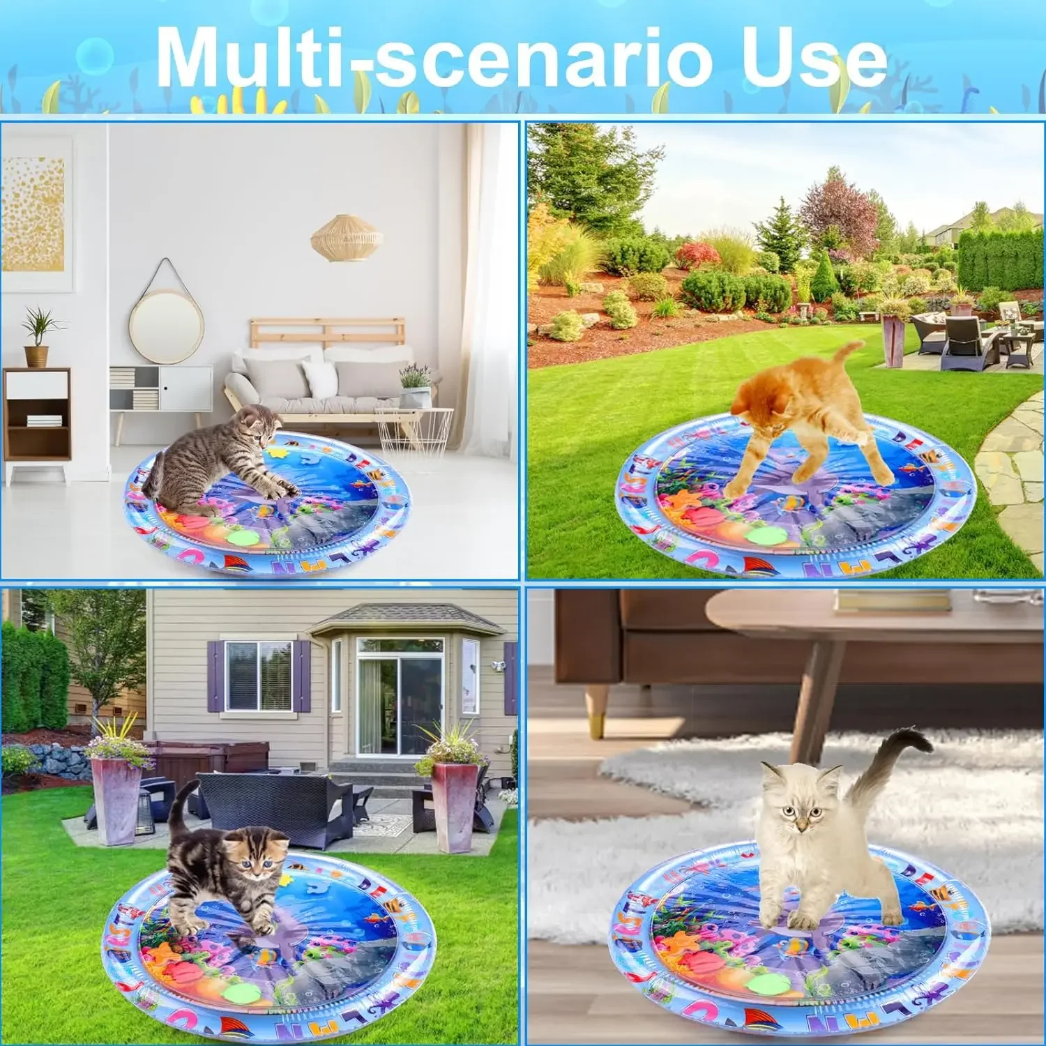 Water Sensory Play Mat Thickened Inflatable - Image 4
