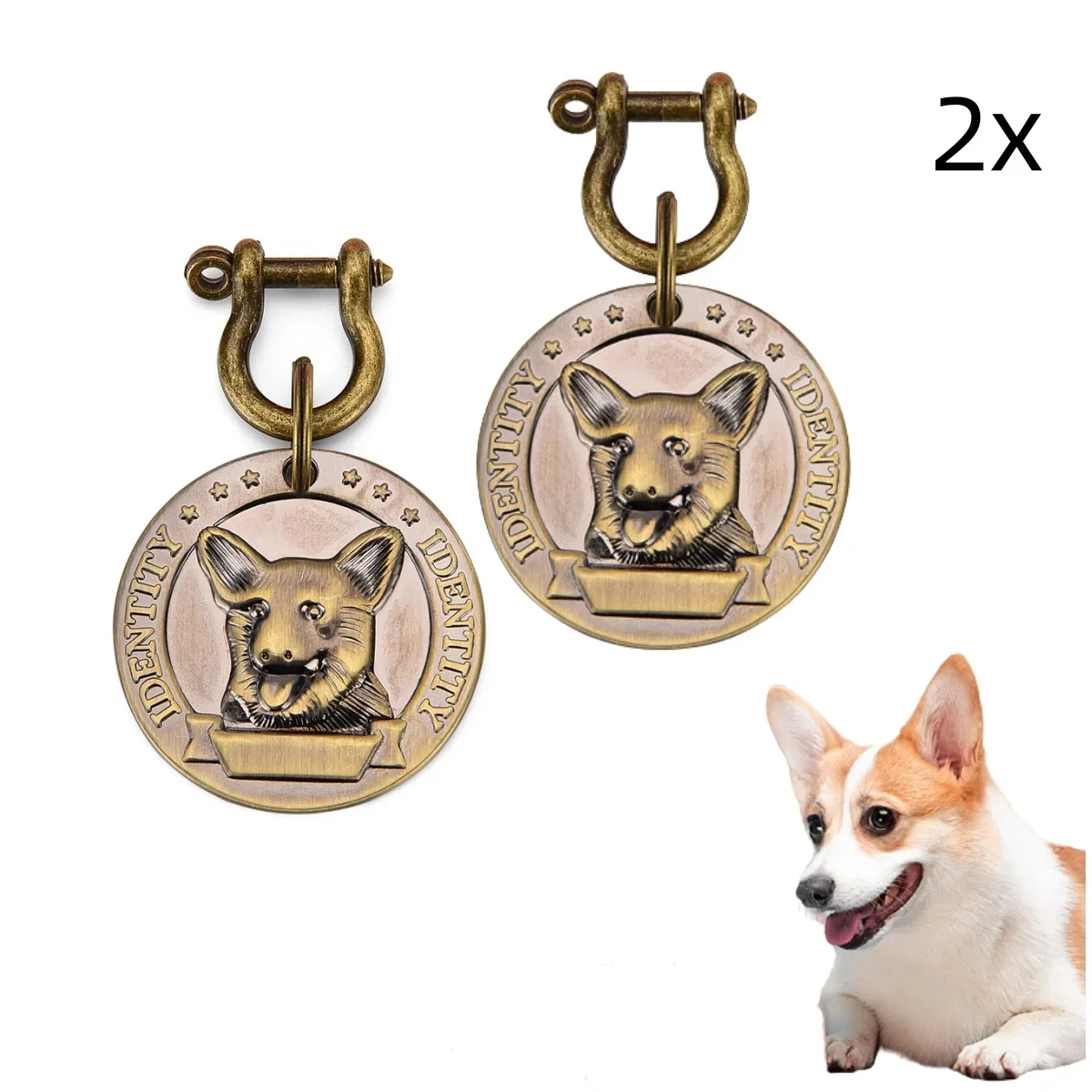 VIP Pets ID Tag Customizable Engraved | PetPal365