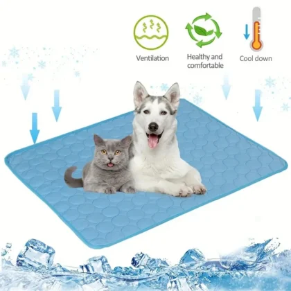 Dog Cooling Mat Summer Pet Cold