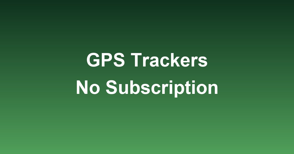 GPS Dog Trackers With No Subscription: 2026 Honest Guide
