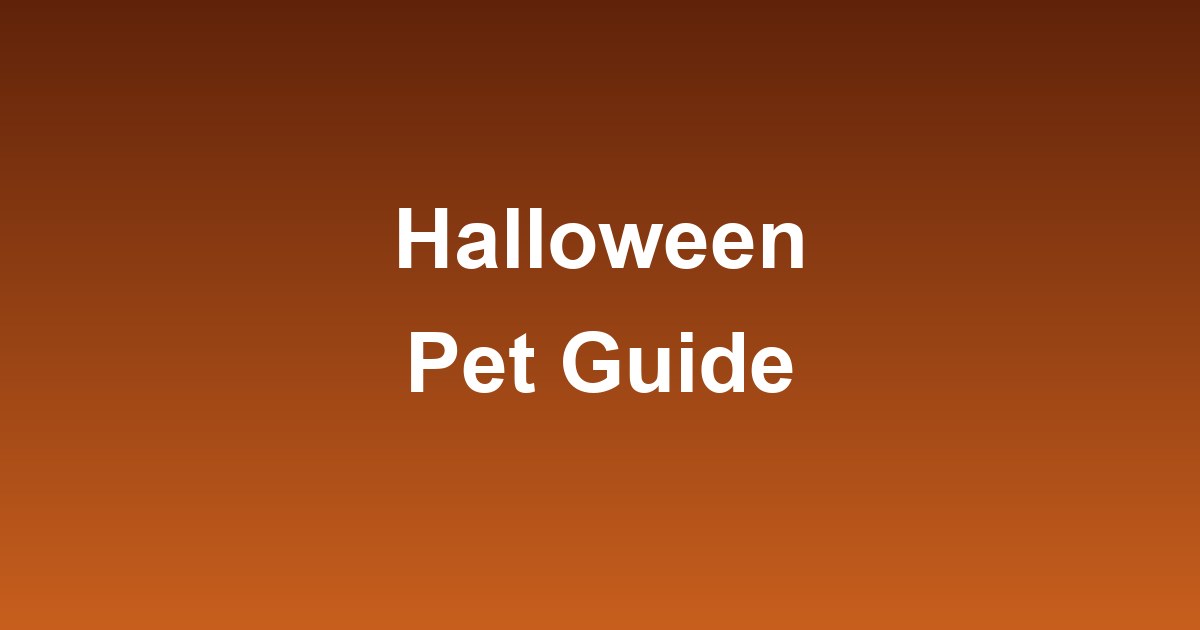 Halloween Guide for Pet Parents: Costumes, Treats & Safety Tips